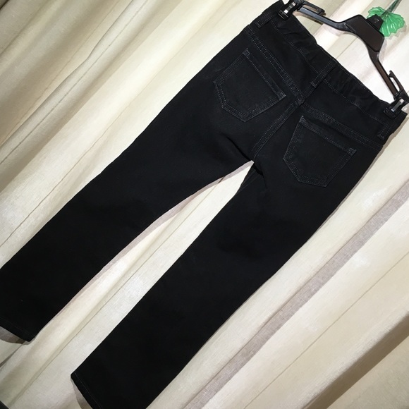 Girls SZ 6 black jeans - Picture 3 of 3