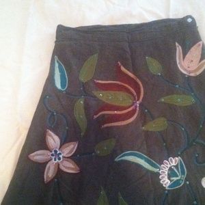 'Flower Nymph' a line skirt