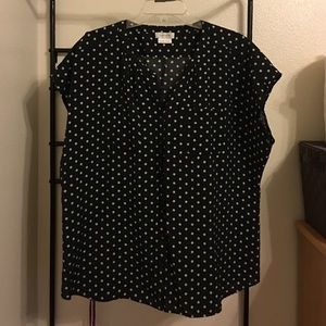Polka dot top