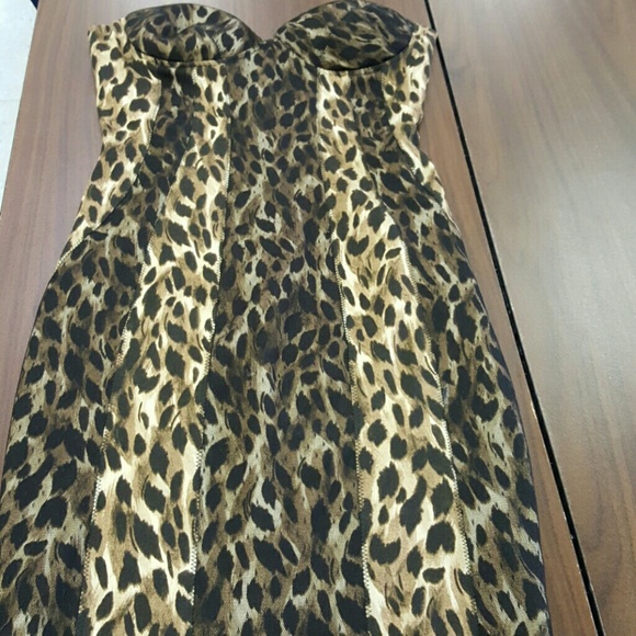 Leopard print dress