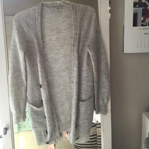 Madewell Wallace grey cardigan