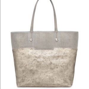 Stella & Dot Hudson Tote Medium Slate Grey