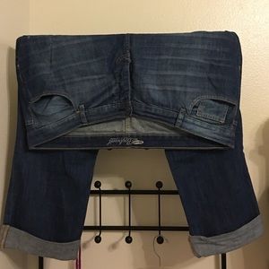 Boyfriend for distressed jeans