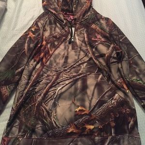 Huntworth women's camo hoodie