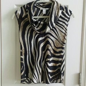Kenneth Cole sleeveless blouse