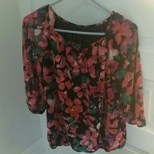 Floral blouse