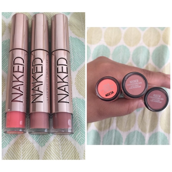 Naked Lipgloss Set of Three