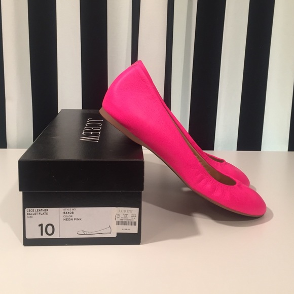 JCREW CECE leather ballet flats