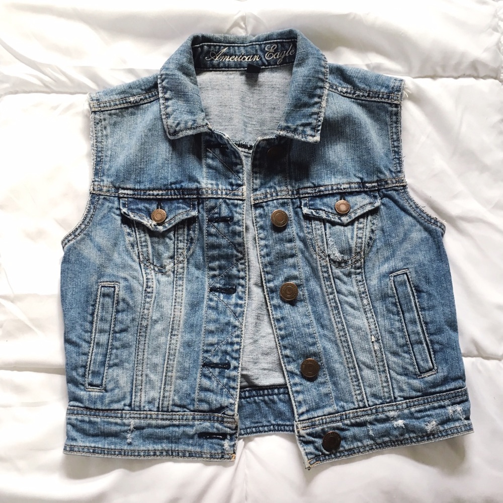 AEO Denim Vest