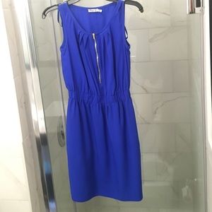 Royal blue dress