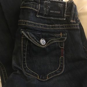 MEK Avondale bootcut dark denim 28/34