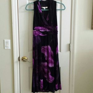 Sleeveless halter - like dress from Evan Picone