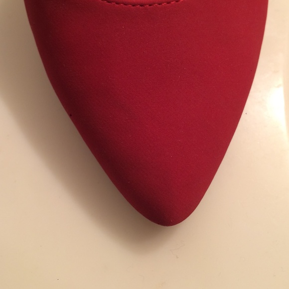 Red Strappy Heels - Picture 4 of 4