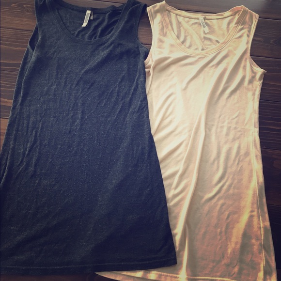 Two long tanks