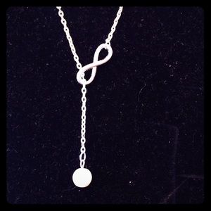 NWT handmade infinity lariat necklace