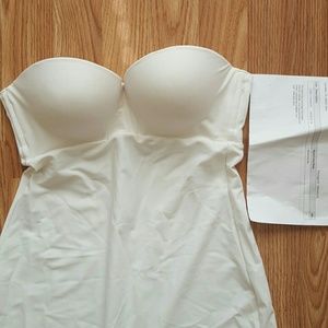 Strapless Bra and Seamless Body Slip