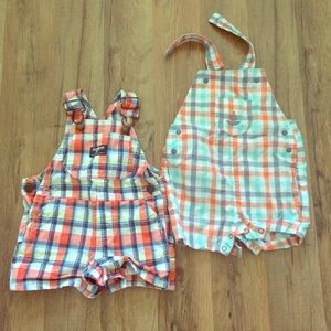 2 for 1 boy rompers!