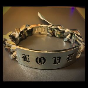 Harajuku lovers Camo girl I'd bracelet LOVE