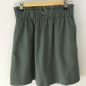 Urban Outfitters Sparkle and Fade gray mini skirt