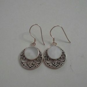 New sterling silver with Mop