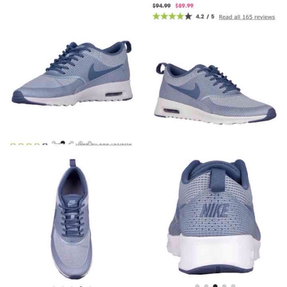 Nike Air Max Thea Textile Blue: 6.5 - Picture 3 of 4