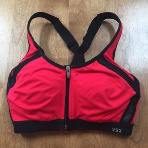 Victoria's Secret front close sports bra