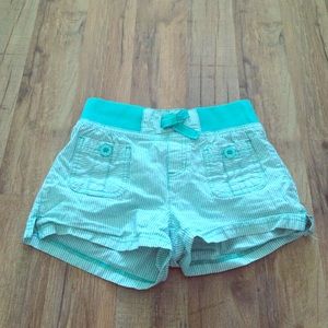Teal shorts