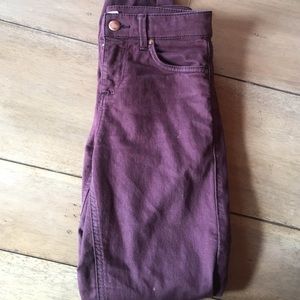 Top shot high waisted jeans