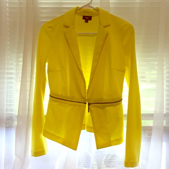 Yellow Blazer