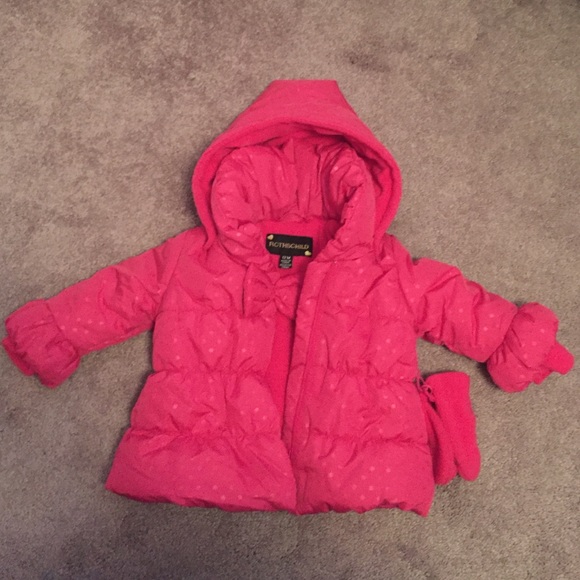 Girl winter coat