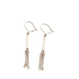 New sterling silver earring