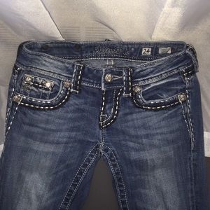 Skinny, medium wash MissMe jeans