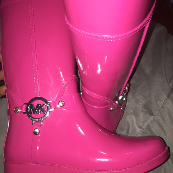 Mk rain boots