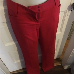 Red Express Pants