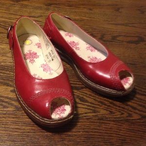 Adorable Ruby Red Dr. Martens!!