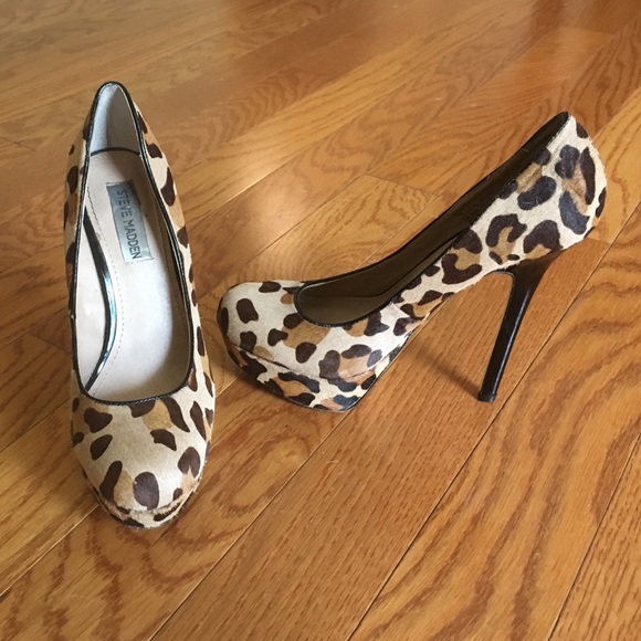 Steve Madden platform leopard /cheetah heels