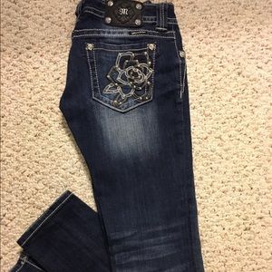Dark Wash Miss Me Denim