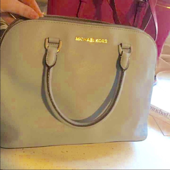 Large Sky blue Michael cross body