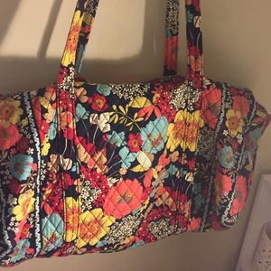 Vera Bradley large travel duffle bag
