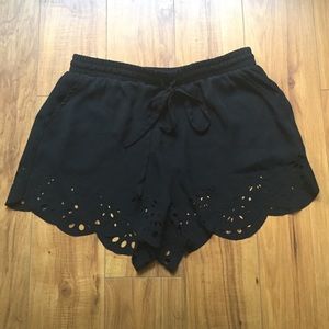 Black brandy Melville summer shorts
