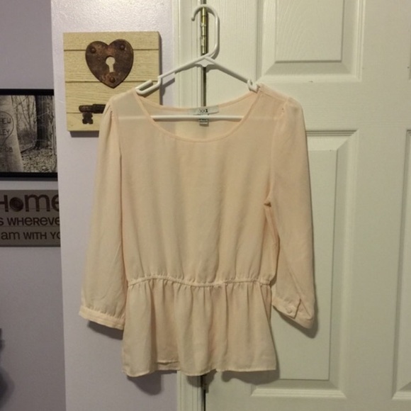 Forever 21 Cream dress top