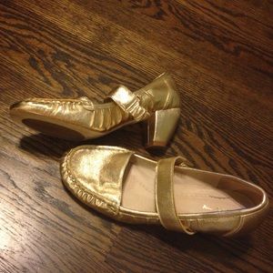 Gold Anthro Heels!!