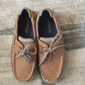 Sperry top-slider shoes.