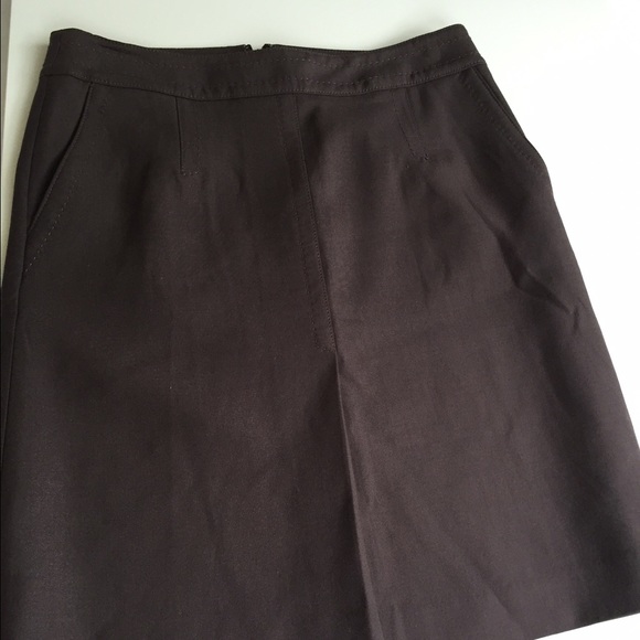 LOFT Brown Pencil Skirt