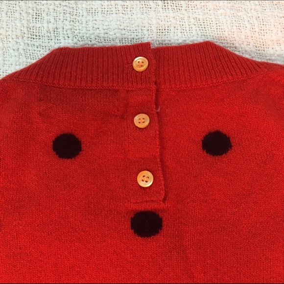 J. Crew Cashmere Polka-dot Sweater - Picture 3 of 4