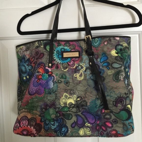 Jimmy Choo Floral Tote