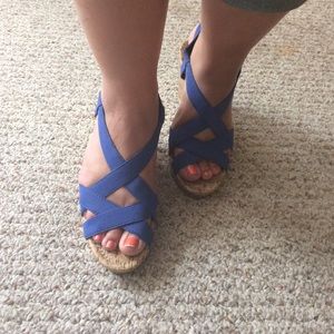 Blue wedges