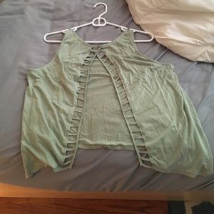 Urban outfitters loose crop top