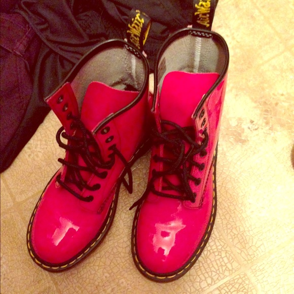 Doc Martens Shoes - Red Doc Martens