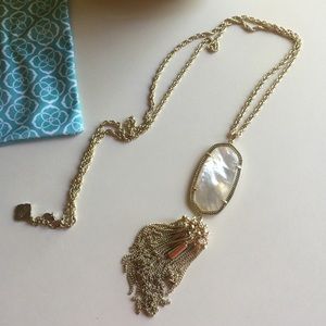 Kendra Scott Ivory Pearl Rayne Necklace